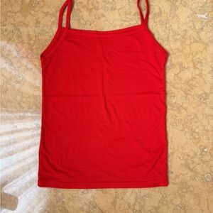 Red Women's Camisole Top